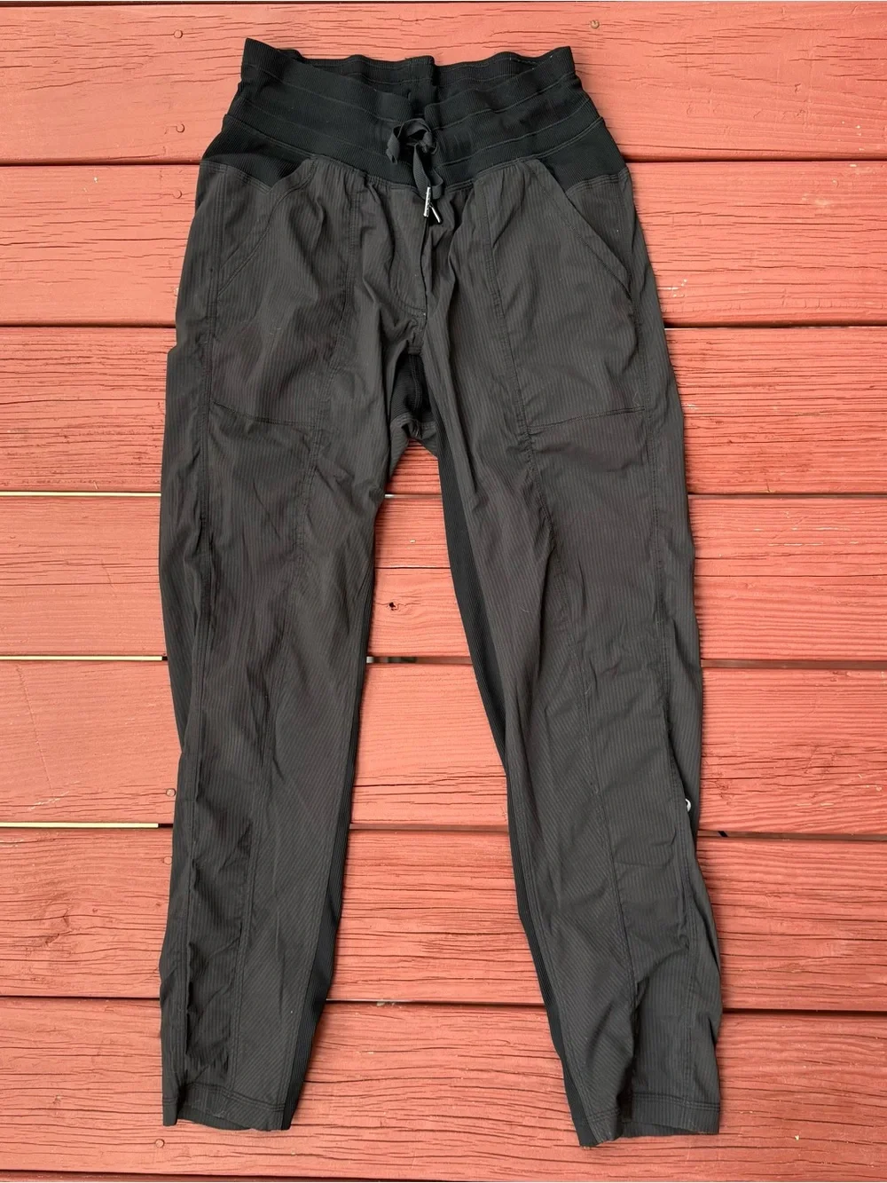 lululemon athletica Black dance studio pants 7/8